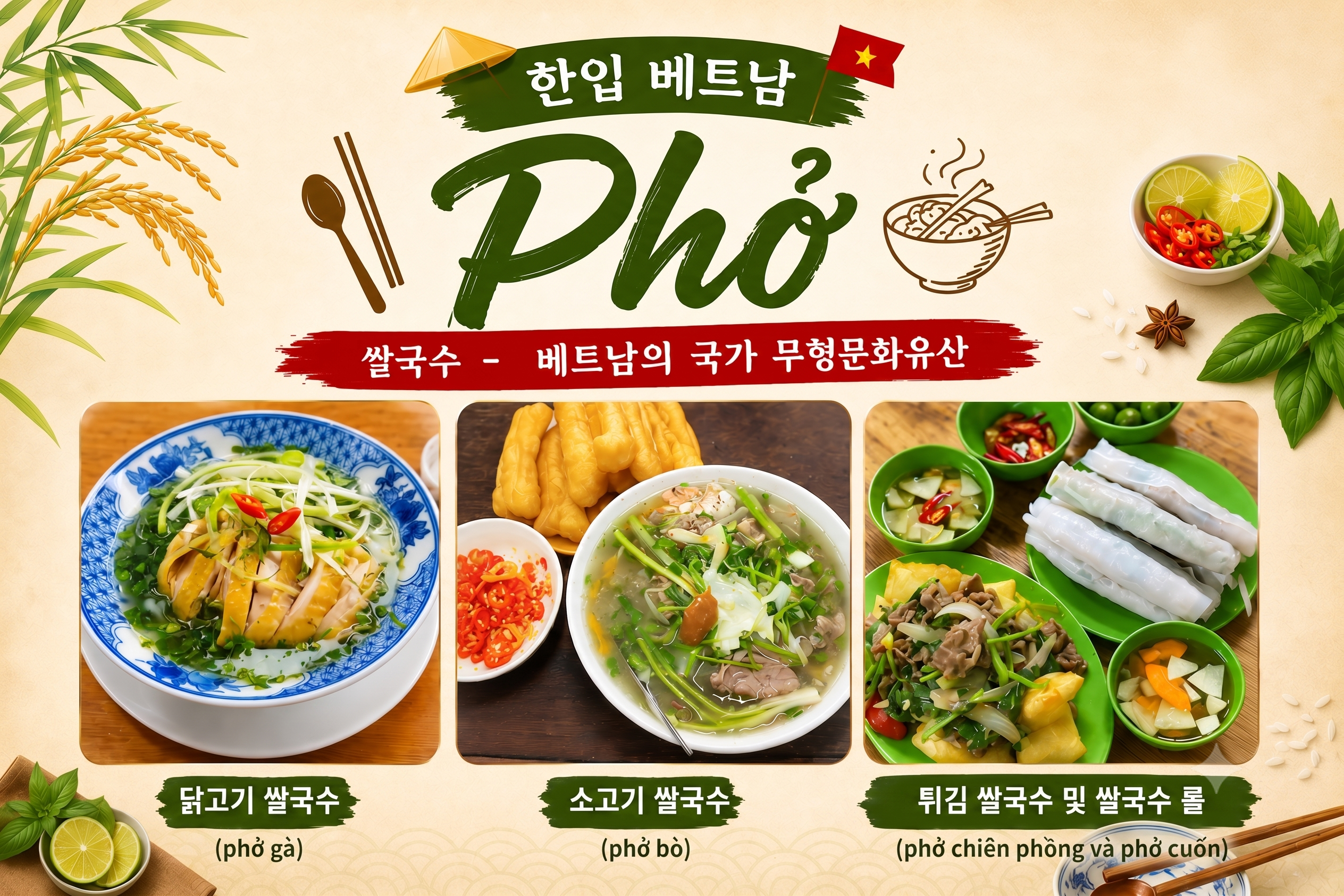 <<'한 입' 베트남>> 1회: 쌀국수(Phở·퍼) - 베트남의 국가무형문화유산